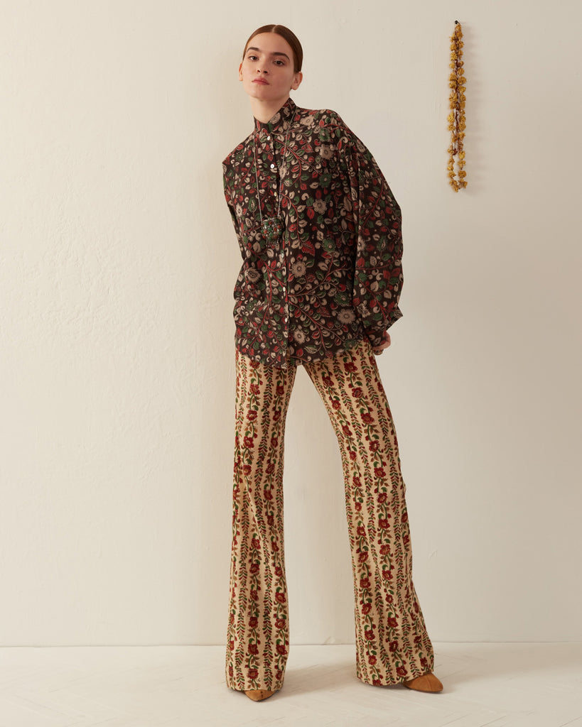 Tops Alix of Bohemia Kiki Garden Top in Brown Garden Alix of Bohemia