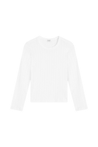 TEES/TANKS POINTELLE SLIM FIT L/S Leset