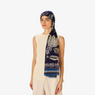 ACCESSORIES Neptune Scarf in Navy Inoui Editions