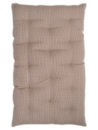 HOME DECOR Large Pet Bed in Chocolate and Off White Stripe Tensira