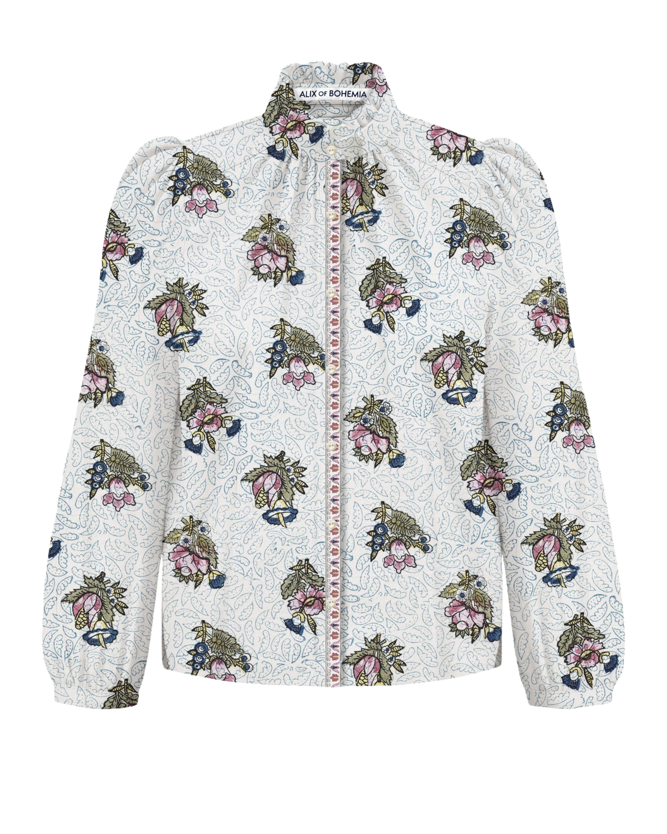 BLOUSES/SHIRTS/TOPS Annabel Mist Quatre Shirt in Off-White Alix of Bohemia