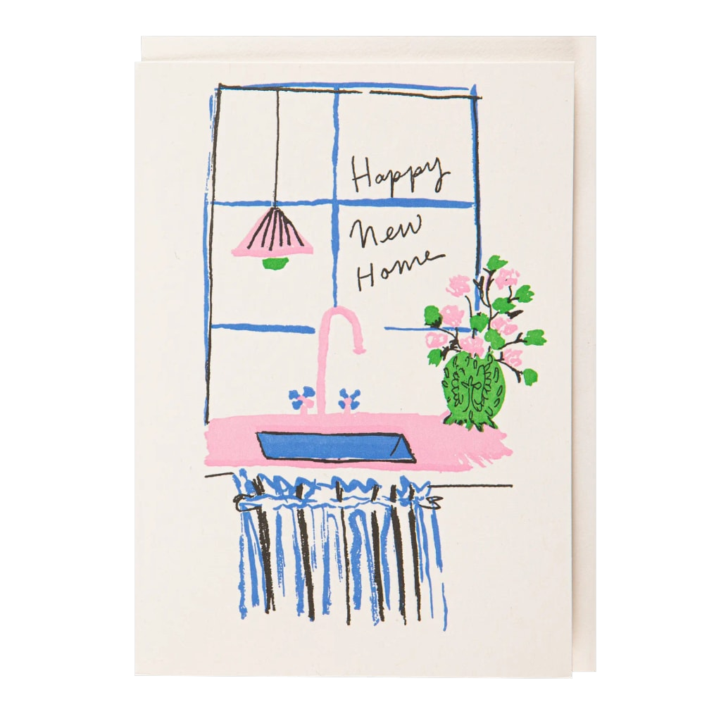 BOOKS/STATIONERY New Home Window - Greeting Card Archivist Gallery