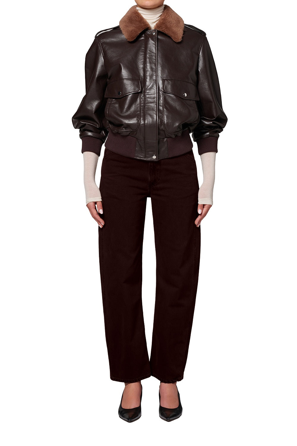 COATS/JACKET Vintage Bomber Jacket in Chocolate Citizens of Humanity