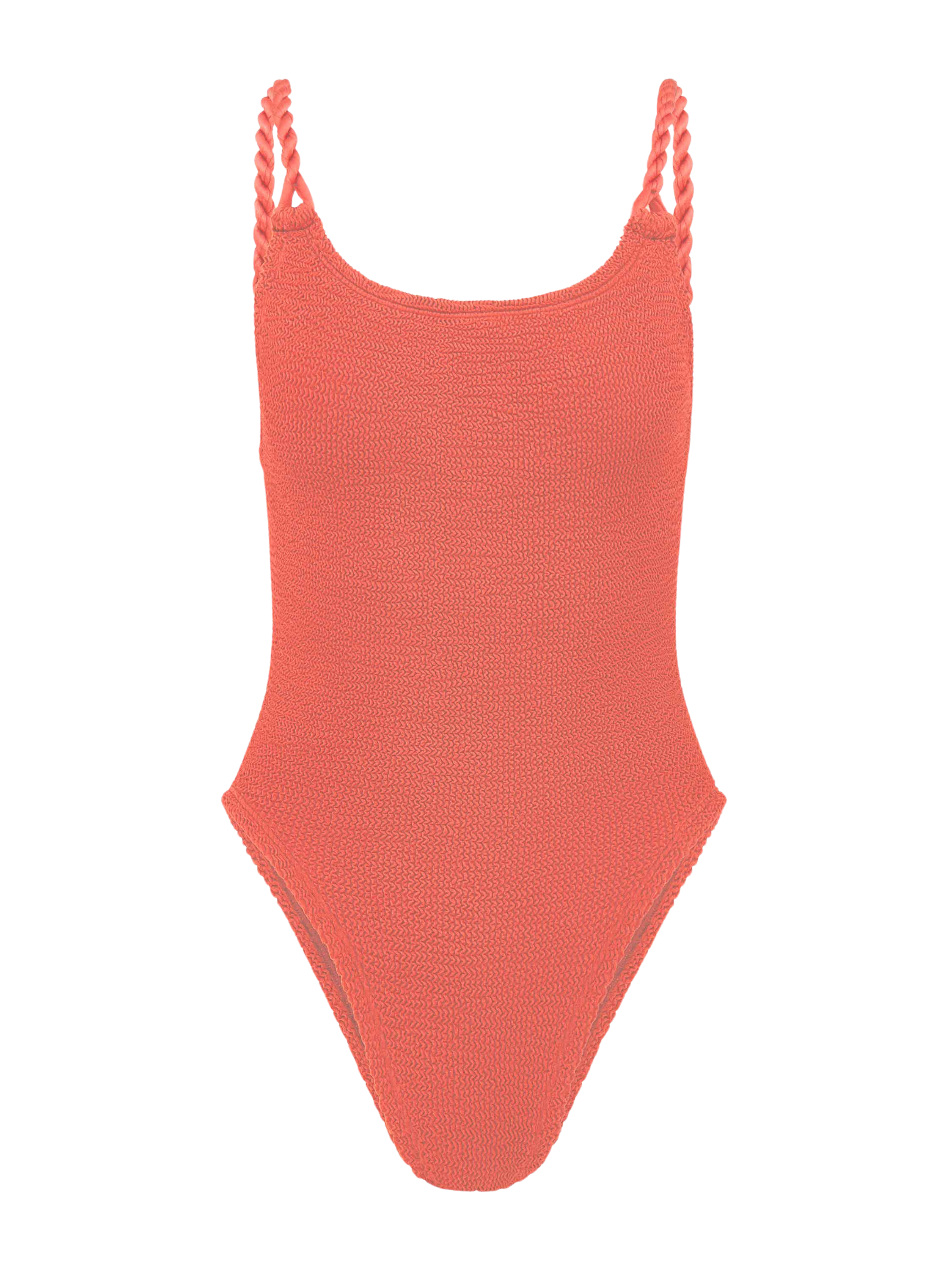 LINGERIE/PJ/SWIM Camille Swimsuit in Metallic Coral Hunza G