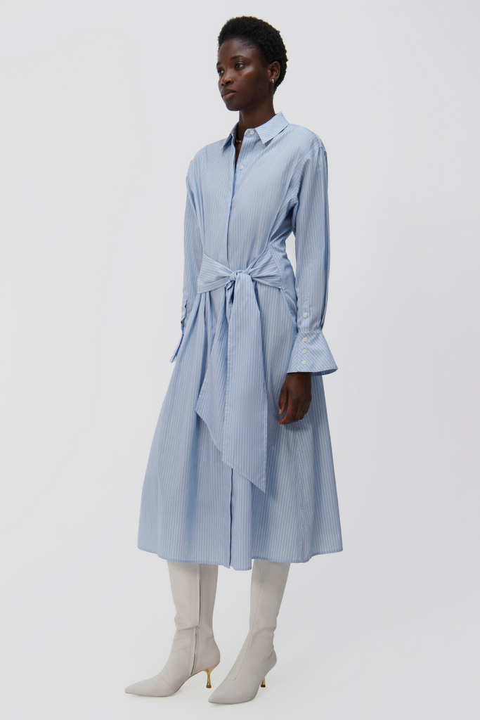 Dresses Simkhai Augustina Dress in Stripe Simkhai