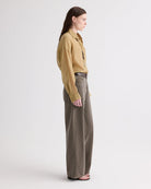 BLOUSES/SHIRTS/TOPS Something Borrowed Shirt in Kelp TWP