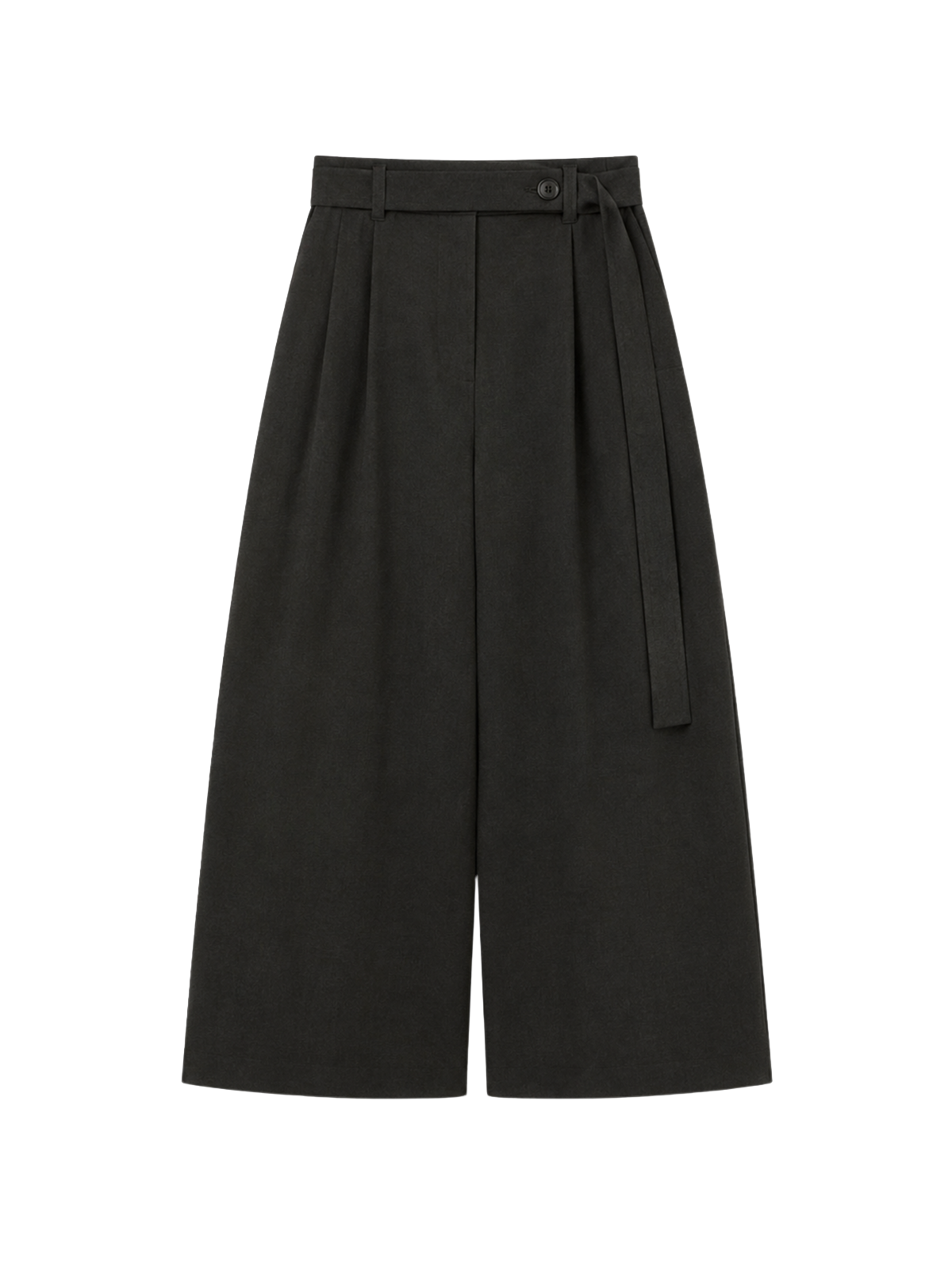 PANTS/SHORTS Reeve Culotte With Belt in Charcoal Arlo Mott