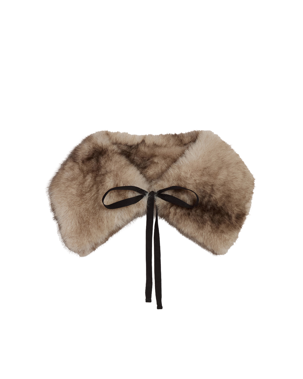 ACCESSORIES Eliza Collar in Grey Mink Apparis
