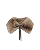 ACCESSORIES Eliza Collar in Grey Mink Apparis