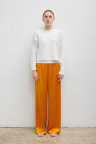 SWEATERS Mae Crewneck in Parchment Leset