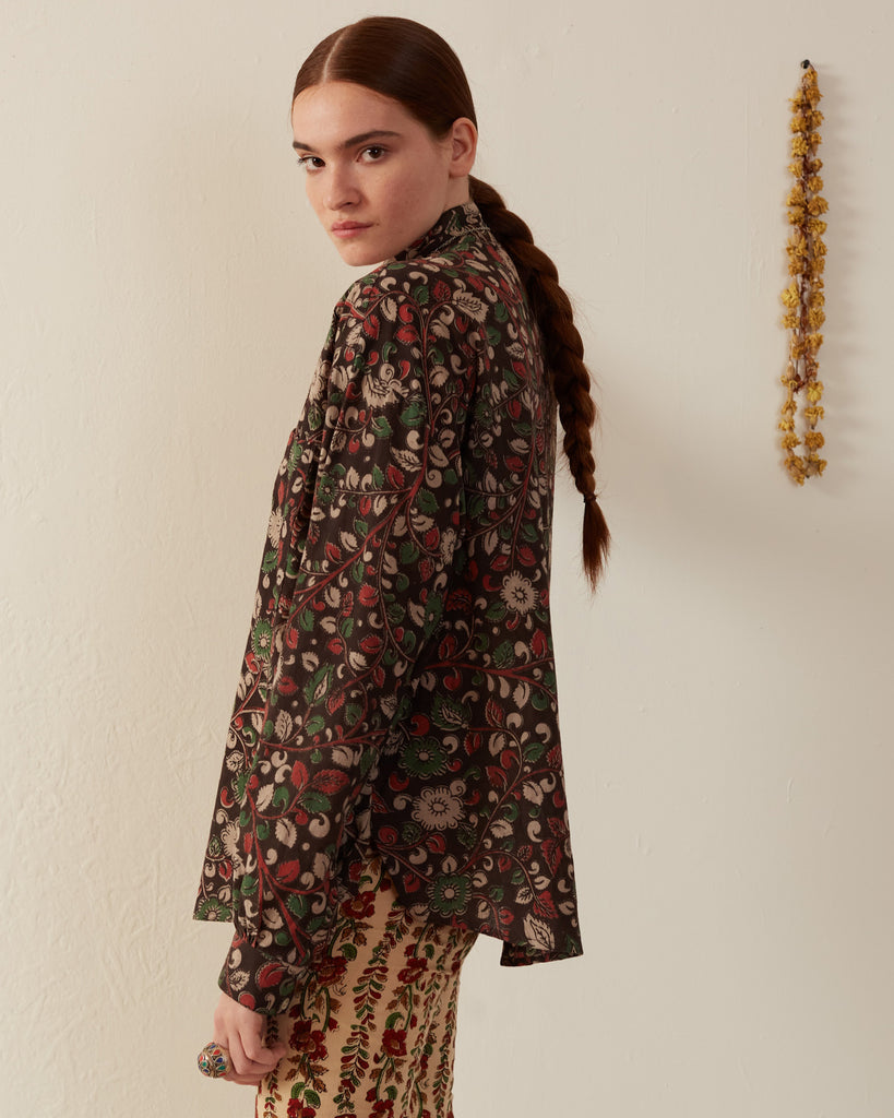 Tops Alix of Bohemia Kiki Garden Top in Brown Garden Alix of Bohemia