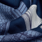 ACCESSORIES Vivienne Scarf in Blue Inoui Editions