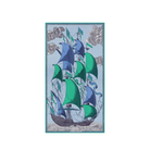ACCESSORIES Des Rives Et Des Rives Scarf in Green Inoui Editions