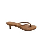 SHOES JULIA KITTEN HEEL IN CAMEL Tkees