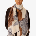 ACCESSORIES Cotton Toutou Scarf in White Inoui Editions