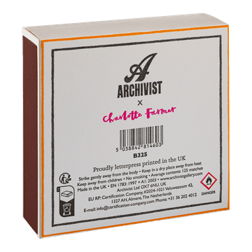 HOME ACCESSORIES Charlotte Farmer Anyone for Tennis - Safety Matches Archivist Gallery