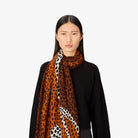 ACCESSORIES Felis Scarf in Burgundy Inoui Editions