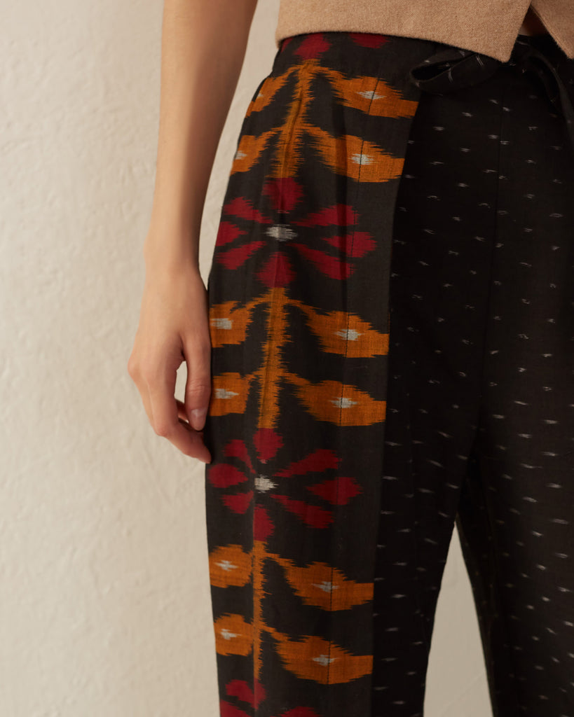 Pants Alix of Bohemia Bonnie Wrap Pant in Black Ink Alix of Bohemia