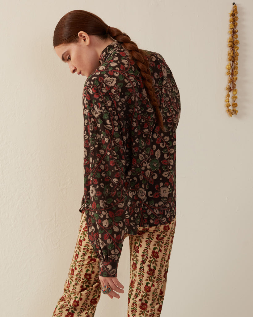 Tops Alix of Bohemia Kiki Garden Top in Brown Garden Alix of Bohemia