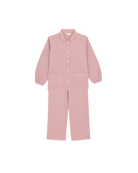 LINGERIE/PJ/SWIM Claudine PJ Set in Rose Scarlette Ateliers