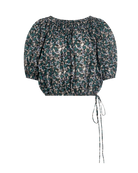 BLOUSES/SHIRTS/TOPS Lotus Print Top in Mosaic Drift Merlette
