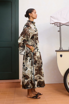DRESSES/JUMPSUITS Otis Shirtdress in Chocolate Alemais