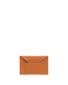 Wallets Clare V. Perforated Card Envelope in Cuoio Clare V.