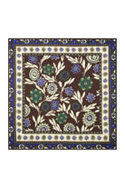 ACCESSORIES Jasper Silk Scarf in Chocolate Alemais