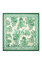 ACCESSORIES Sara Silk Scarf in Green Alemais