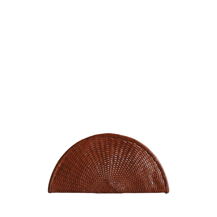 HANDBAGS Perla Clutch in Sienna Bembien