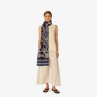 ACCESSORIES Neptune Scarf in Navy Inoui Editions
