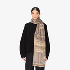 ACCESSORIES Vivienne Scarf in Brown Inoui Editions