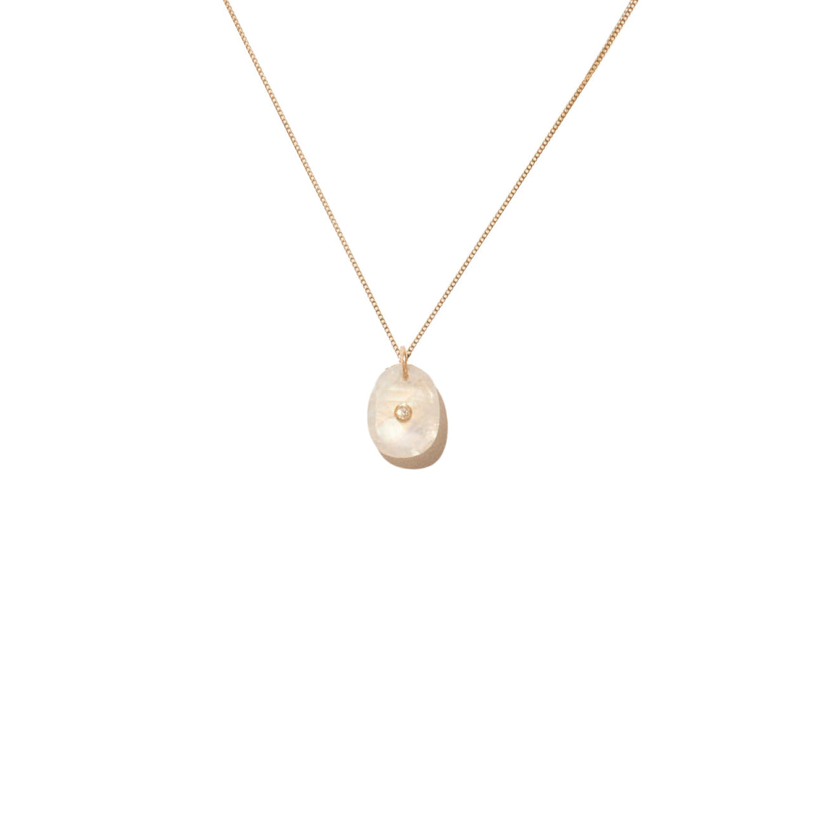 JEWELRY Orso Necklace in Moonstone Pascale Monvoisin