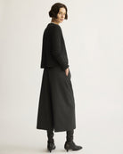 PANTS/SHORTS Reeve Culotte With Belt in Charcoal Arlo Mott