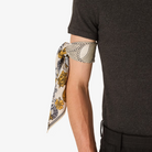 ACCESSORIES Octopus Square Scarf in White Inoui Editions