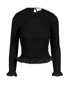 BLOUSES/SHIRTS/TOPS Verdure Top in Black Merlette