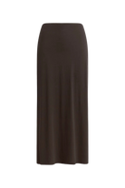 SKIRTS Milo Reversible Midi Skirt in Hickory & Daffodil Leset