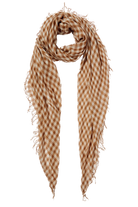 ACCESSORIES CASHMERE AND SILK SCARF IN CAFE Chan Luu