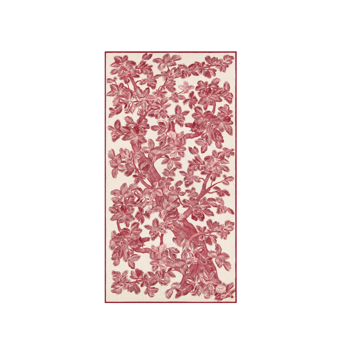 ACCESSORIES Arboris Scarf in Burgundy Inoui Editions