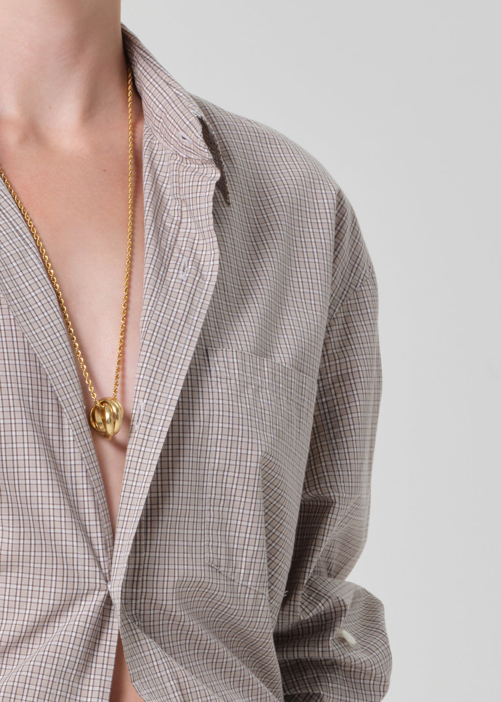 BLOUSES/SHIRTS/TOPS Kayla Shirt in Cardiff Plaid Citizens of Humanity