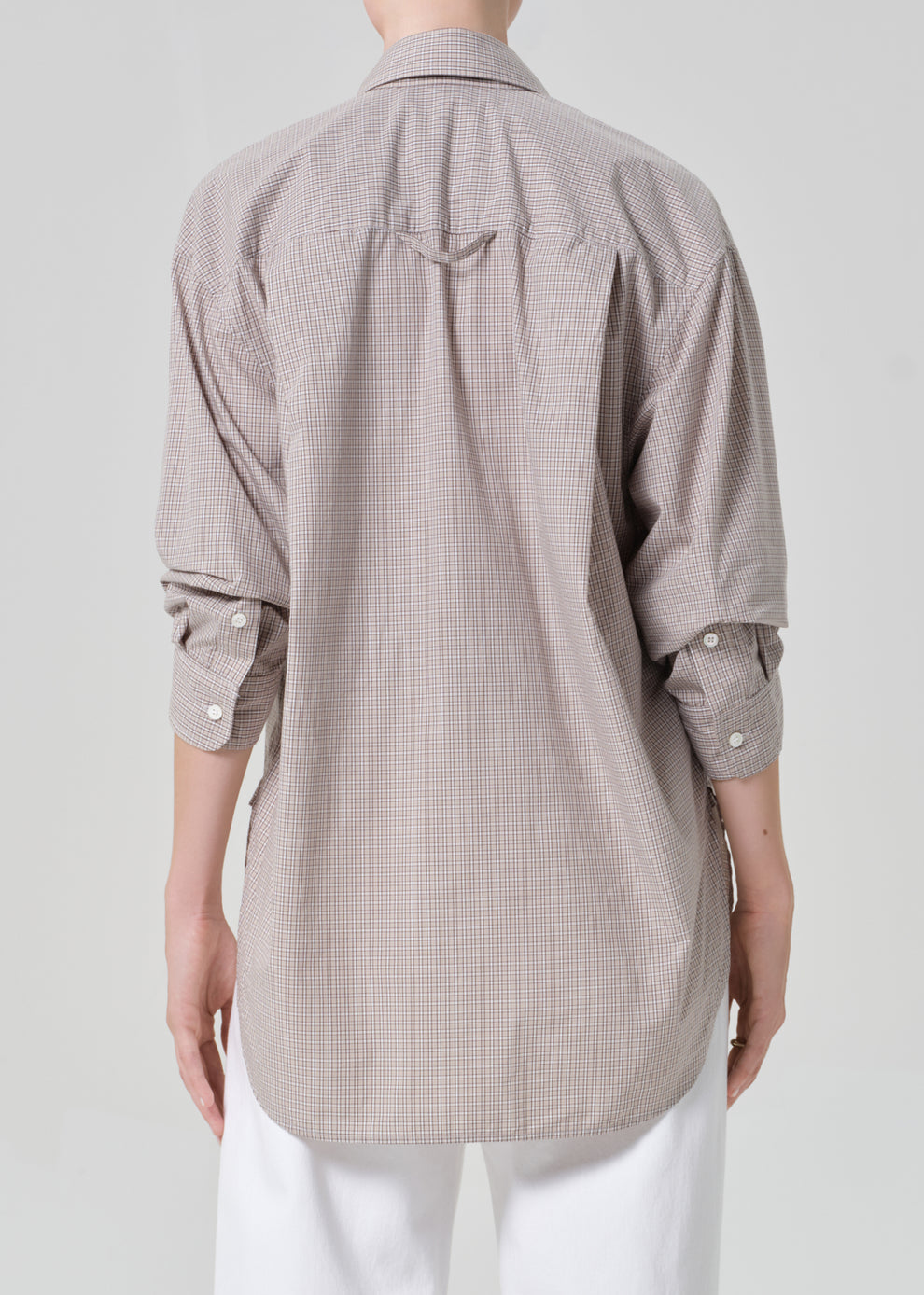 BLOUSES/SHIRTS/TOPS Kayla Shirt in Cardiff Plaid Citizens of Humanity