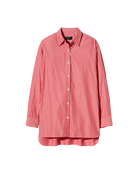 BLOUSES/SHIRTS/TOPS Yorke Shirt in Red & White Stripe Nili Lotan
