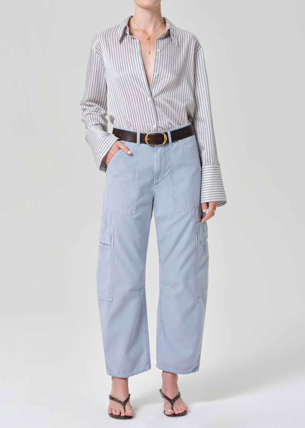 BLOUSES/SHIRTS/TOPS Camilia Shirt in Miranda Stripe Citizens of Humanity