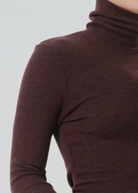 BLOUSES/SHIRTS/TOPS Caradene Turtleneck in Heather Mahogany Citizens of Humanity