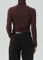 BLOUSES/SHIRTS/TOPS Caradene Turtleneck in Heather Mahogany Citizens of Humanity