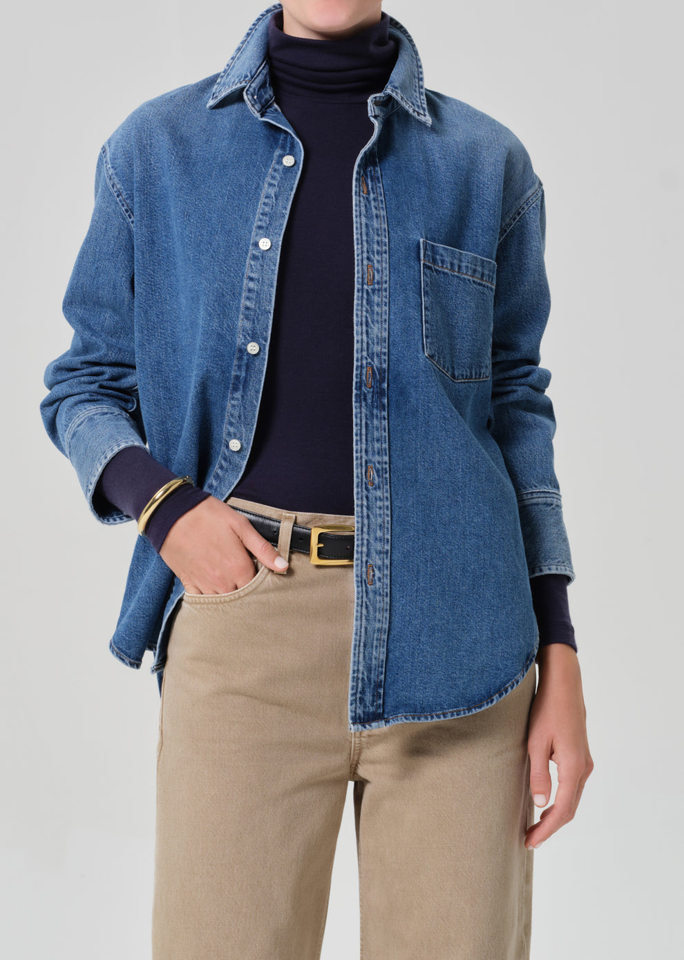 BLOUSES/SHIRTS/TOPS Carter Shirt in Chaya Citizens of Humanity