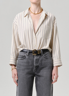 DENIM Petit Ami Shirt in Ramble Stripe Citizens of Humanity