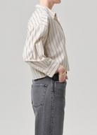DENIM Petit Ami Shirt in Ramble Stripe Citizens of Humanity