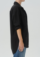 BLOUSES/SHIRTS/TOPS Thea Boyfriend Shirt in Black Citizens of Humanity