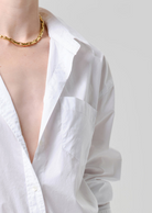 BLOUSES/SHIRTS/TOPS THEA BOYFRIEND SHIRT IN OPTIC WHITE Citizens of Humanity
